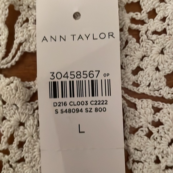 Ann Taylor black knit midi dress. - Picture 4 of 4